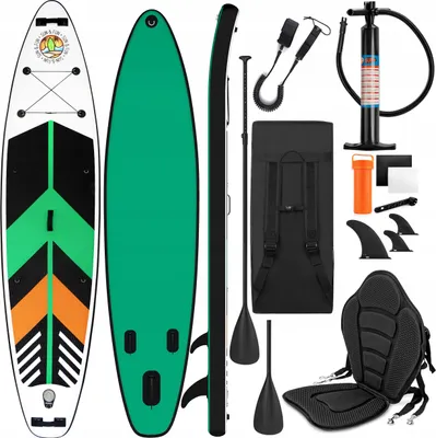 Produktbild von Sup Paddle Board 350Cm Neu, Set: Pumpe, Sitz, 2In1 Paddel