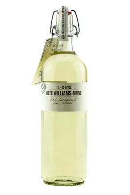 A clear, well-lit product shot of a bottle of liquor against a white background.