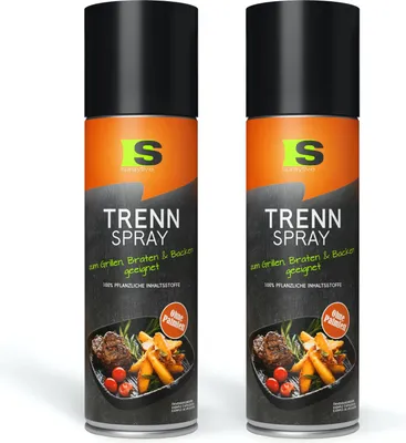 Produktbild von Spraytive 2 x 400ml  BBQ Trennspray - Zum Grillen, Braten & Backen - Backtrennspray, Trennfett, Antihaftspray