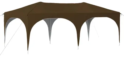 Obrázok produktu pre Prístrešok na párty 575 x 288 x 245 cm Sivohnedá
