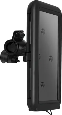 Produktbild von Lenkerhalterung für Smartphones, wasserdicht und 360 drehbar – Schwarz