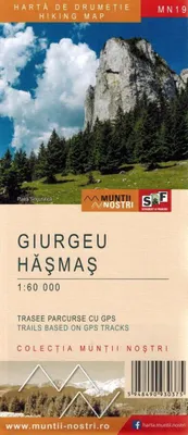 Immagine prodotto di Monti Giurgu e Hasma 1:60.000. Carta turistica MN19. Schubert & Franzke