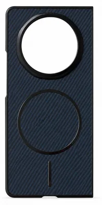 Produktbild von Magnet Handy Hülle für Honor Magic V6 Magnetisches Carbon Struktur Case Blau