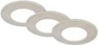 Produktbild von BRILONER SELECT FLAT LED Einbaustrahler Bad, 3er Set, IP44 Spritzwasserschutz, CTS Farbtemperaturschalter, matt-nickel, 9 x 4 cm
