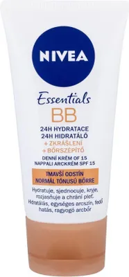 Produktbild von Nivea Essentials day BB cream OF15, darker shade 50 ml