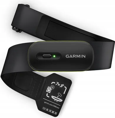 Produktbild von Garmin HRM 600, Brust, Bluetooth/ANT+, Schwarz, 3 m, 56 - 72 cm, 0 - 40 °C