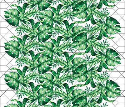 Produktbild von Coloray Fototapete 152x104 cm Latextapete Magicstick - Geometric linesLeaves