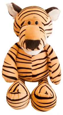 Produktbild von Plüsch Maskottchen Kuscheltier Tiger gestreift 25cm