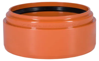 Zdjęcie produktu dla Přechod kanalizační PVC Osma KGUSM z PVC na kameninu, DN 200, oranžová