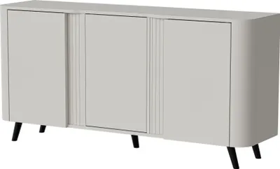 Produktbild von Furniture24 Sideboard 151 X 75 X 39 Cm Kommode Volare 3 Türiger Kaschmir