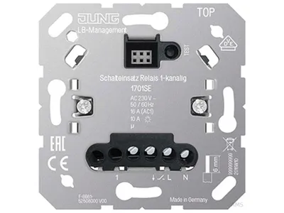 Obrázek produktu pro JUNG 1701SE, Plast, -25 - 45 °C, -20 - 70 °C, 50 - 60 Hz, 230 V