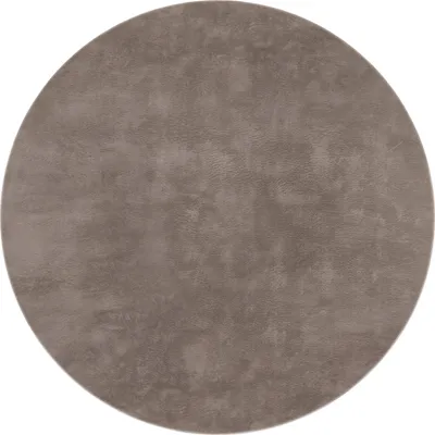 Produktbild von Teppich Wohnzimmer Kunstfell Plüsch Hochflor Shaggy Weich Verschied. Farben Grösse 120 cm Rund