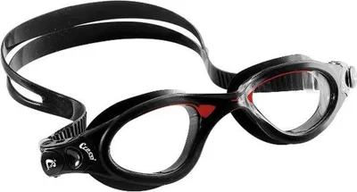 Produktbild von Cressi Flash Schwimmbrille Herren - Black/Red Black/Red