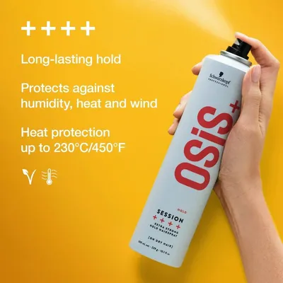 Obrázok produktu pre Schwarzkopf Professional Osis+ Session lak na vlasy pre extra silnú fixáciu 500 ml