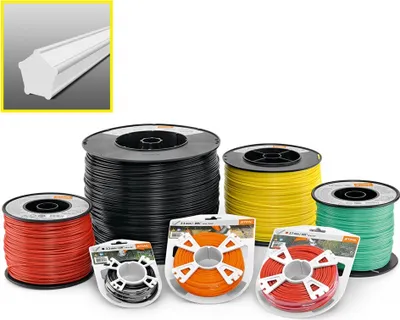 Produktbild von Stihl Schneidedraht 5-Eck gelb 3.0 MM 339 Meter
