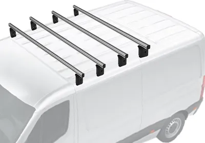 Immagine prodotto di Traversa portatutto Menabo per Fiat Ducato 2014-2025 portapacchi alluminio argento 4x