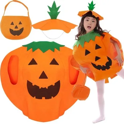 Produktbild von Kruzzel 21908 Kürbis-Kostüm für Kinder