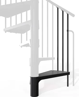 Produktbild von Minka Höhenerweiterung für Rondo Smart 120cm Durchmesser Schwarz
