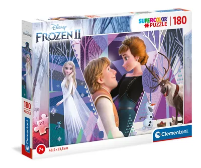Produktbild von Clementoni 29309 - 180 Teile Puzzle - Frozen 2/ Die Eiskönigin 2