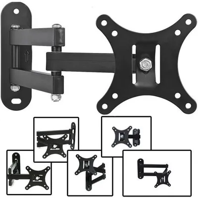 Produktbild von Bc-elec - 5734-S26 WANDHALTER TV WANDHALTERUNG WAND HALTER BEFESTIGUNG SCHWENKBAR 10-26 ZOLL