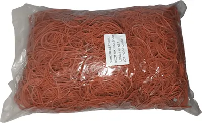 Produktbild von 1 Kg Gummiringe Gummibänder rot 50 mm Ø 1,5 x 1,5 mm breit