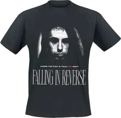 Produktbild von Falling In Reverse T-Shirt Herren Where Is Your God Now schwarz XL