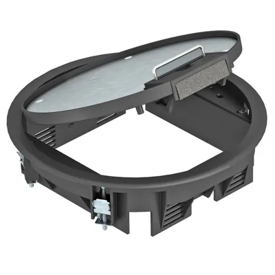 Produktbild von OBO Bettermann Geräteeinsatz GESR4U 30713F6 graphitschwarz (7405440)