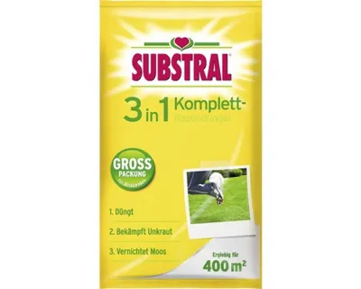 Zdjęcie produktu dla Substral 3 w 1 kompletny nawóz do trawników, 14 kg, 400m², 83500