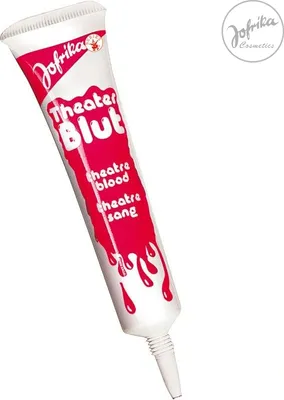 Produktbild von Jofrika Cosmetics Theater Blut, Make-up-Set für Kinder, Rot