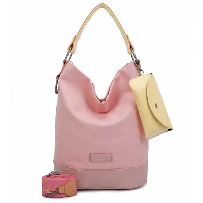 Immagine prodotto di Fritzi aus Preußen borsa a tracolla Canvas Izzy07 Olga Hobo Bag Candy rosa