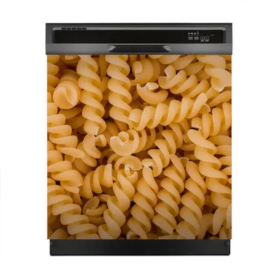 Produktbild von Aufkleber sticker 60x60 cm Dekorative folie Spülmaschine - Nudeln Fusilli Essen