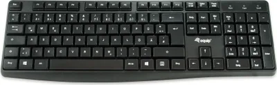Produktbild von Equip Kabelgebundene USB Keyboard schwarz. italieni