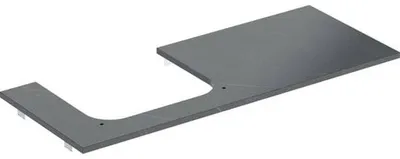 Produktbild von Geberit 505135002 ONE WT-Platte, Ausschnitt li, für AWT
