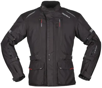 Image de Veste textile Modeka Striker II pour moto, noire, XL
