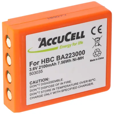 Produktbild von HBC BA223000 Akku passend für HBC Kransteuerung FBFUB06N, FUB06N, BA223030