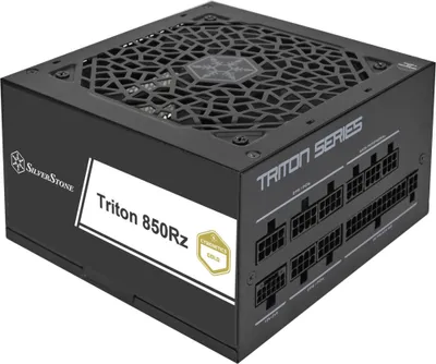 Produktbild von Silverstone Triton 850Rz, 850 W, 90 - 264 V, 47 - 63 Hz, Aktiv, 100 W, 850 W