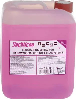 Produktbild von AUSLAUF Yachticon Frostschutzmittel für Trinkwasser- und Toilettensystem 5L 10103000650000