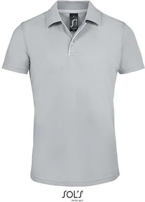 Produktbild von SOLs 01180 | Mens Sports Polo Shirt Performer - Farbe: Pure Grey - Größe: XL