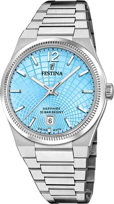 Produktbild von Festina Damenuhr Swiss Made Armbanduhr Edelstahl silber UF20052/5