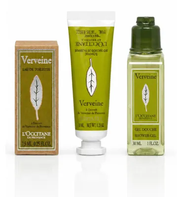 Produktbild von L’Occitane Verveine Hand Cream 10ml + Shower Gel 35ml + Eau de Toilette 7,5ml