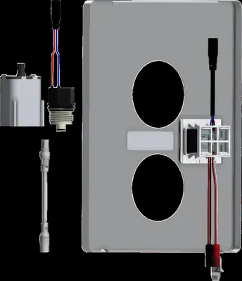 Produktbild von KWC AR Hygieneeinheit, F5, für Duscharmatur m. Thermostat, hydr.