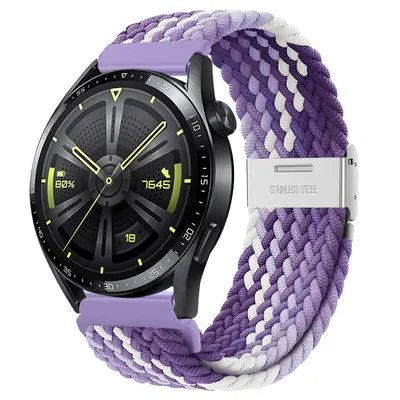 Obrázok produktu pre BStrap Elastic Nylon 2 remienok na Huawei Watch GT 42mm, grape
