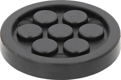 Produktbild von Gummiblatte, Typ 49, für Hebebalken, Durchmesser 100 mm