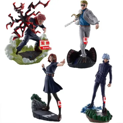 Immagine prodotto di Jujutsu Kaisen - Pack de 4 Statuette Jujutsu Kaisen Petitrama vol.2 Box Set