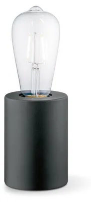 Produktbild von Besselink licht D509030-21, Schwarz, Metall, Universal, IP20, E27, 1 Glühbirne(n)
