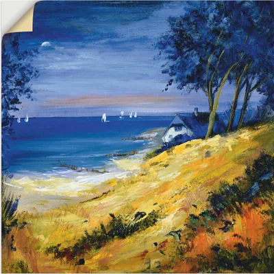 Produktbild von ARTland Wandbild, selbstklebend Das Meer zu Hause Größe: 40x40 cm
