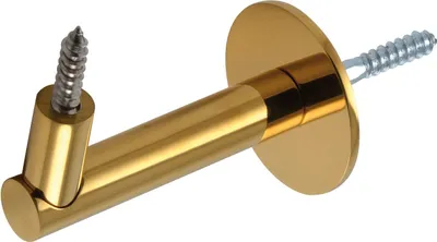 Image de Rosaces pour support de main courante, ø 50 mm, entraxe 83 mm, laiton avec revêtement PVD