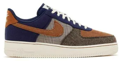 Zdjęcie produktu dla Nike Air Force 1 Low '07 PRM Tweed Midnight Navy Corduroy - EU: 43