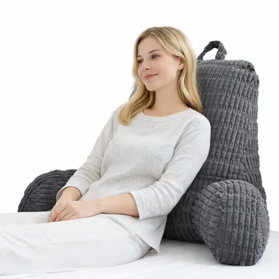 Produktbild von Lesekissen mit Rückenlehne für Bett & Sofa, bequem zum Lesen, Fernsehen oder Spielen im Bett