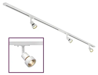Immagine prodotto di SLV 143191 Mounting rail set (complete) GU10 12.9 W LED (monochrome) White